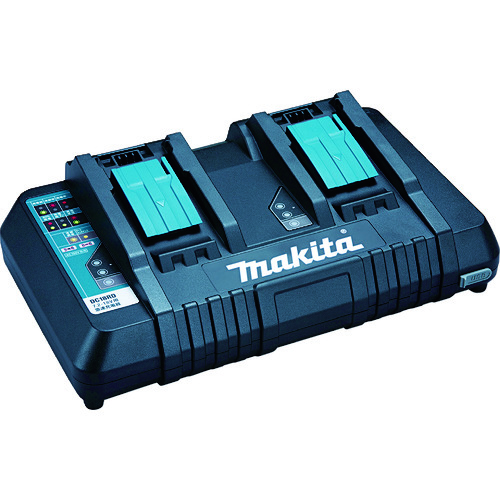 【TRUSCO】マキタ　２口急速充電器　１４．４Ｖ＆１８Ｖリチウムイオンバッテリ用